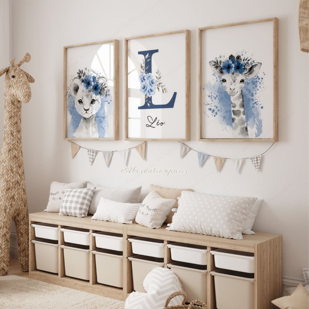 Cadeau de naissance garçon personnalisé avec le prénom