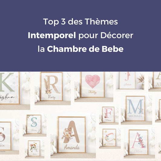  Le choix du thème de décoration de la chambre de bébé