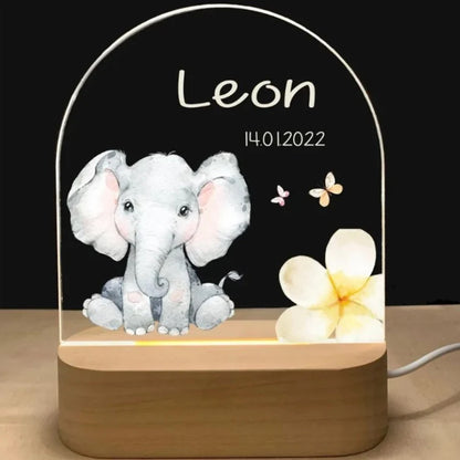 Veilleuse bébé éléphant 
