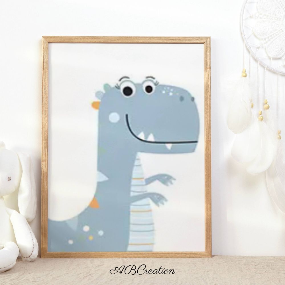 Affiche Dinosaure Chambre enfant