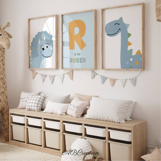 Affiche Dinosaure Chambre enfant