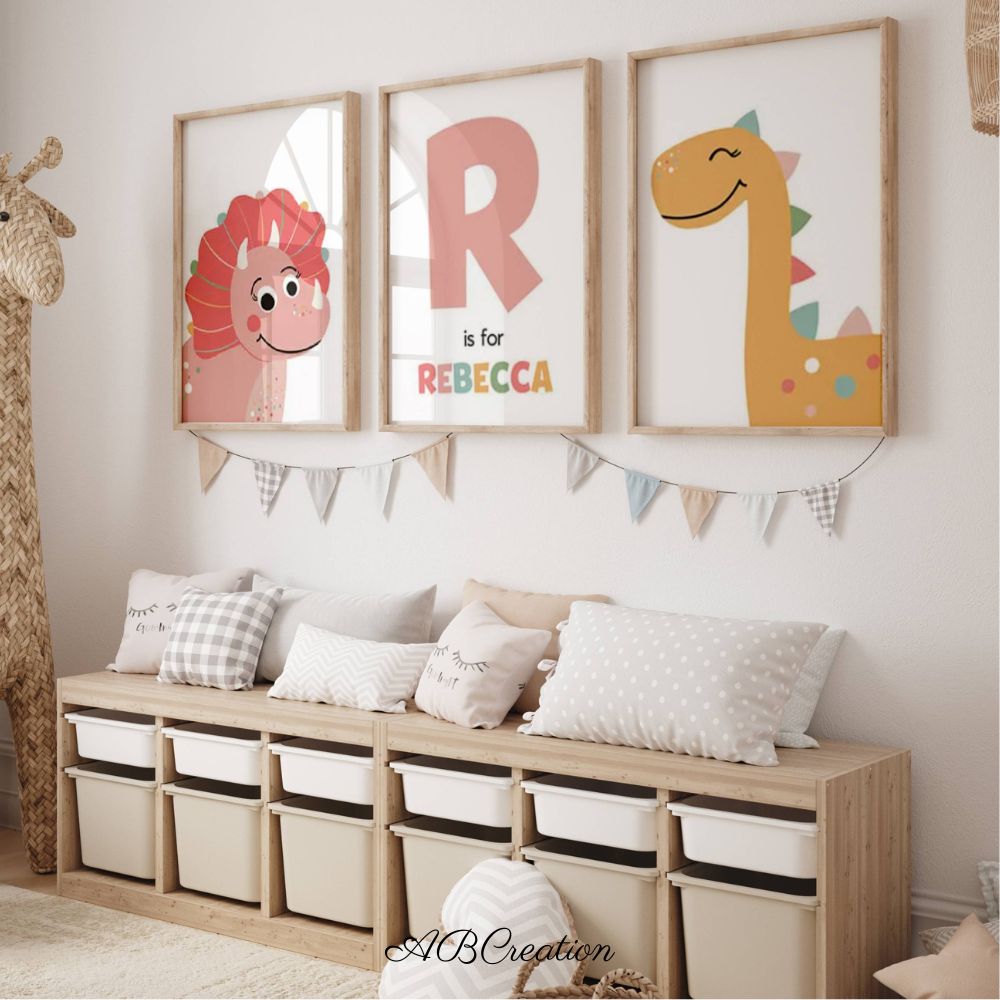 Affiche Dinosaure Chambre enfant