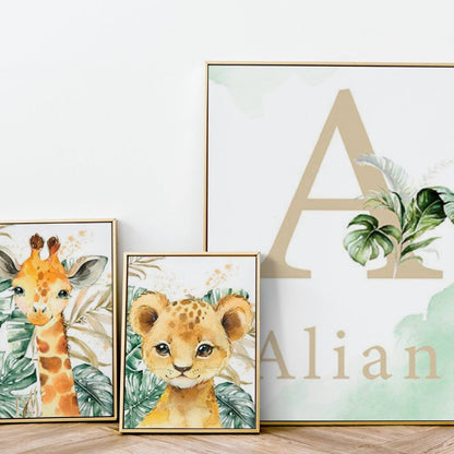 trio animaux savane