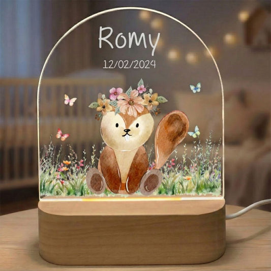 Nachtlicht Biber für Kinder