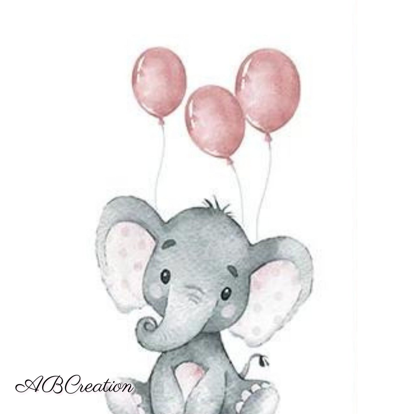 deco thème éléphant pour chambre bébé fille 