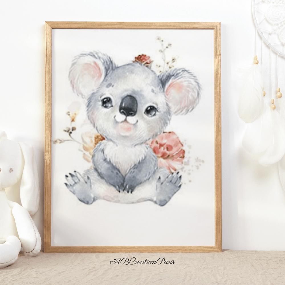 decoration chambre bebe koala