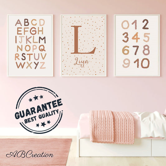 affiche alphabet et affiche nombre 