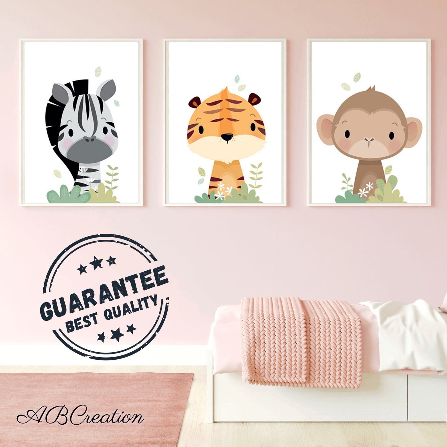 Poster mit Tierbabys | ABCreationParis