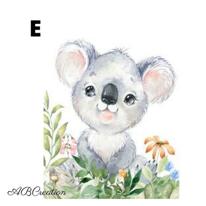 affiche koala pour chambre bébé