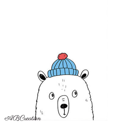 affiche ours blanc 